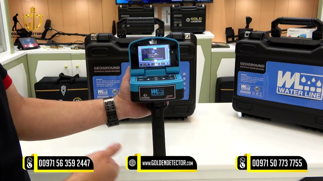 The new water detector by GEOGROUND | WATER LINE LONG RANGE TECHNOLOGY