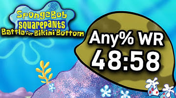 The First 48 Ever Achieved in SpongeBob SquarePants Battle for Bikini Bottom (Speedrun World Record)