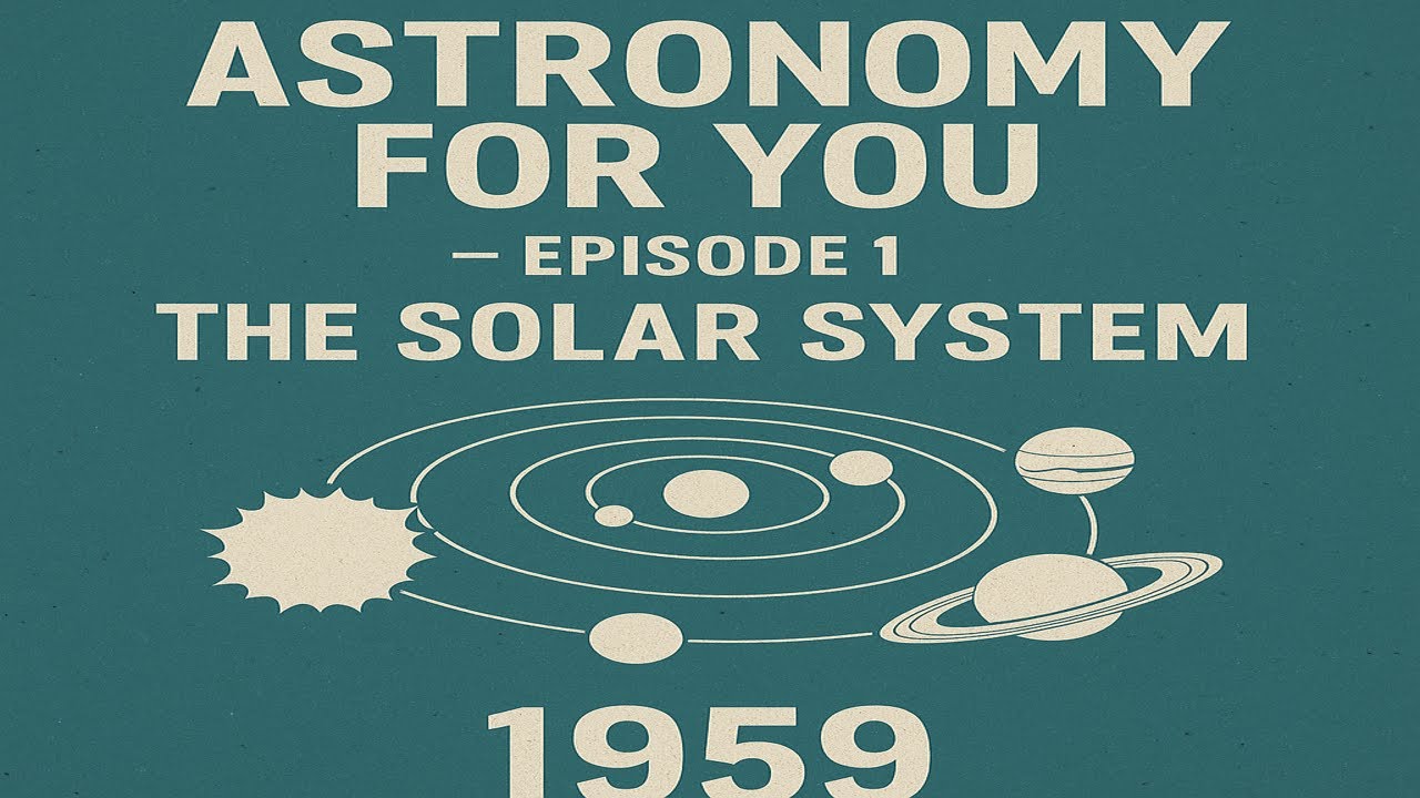 ASTRONOMY FOR YOU (1959) Rare Public Domain Science Film Atomic