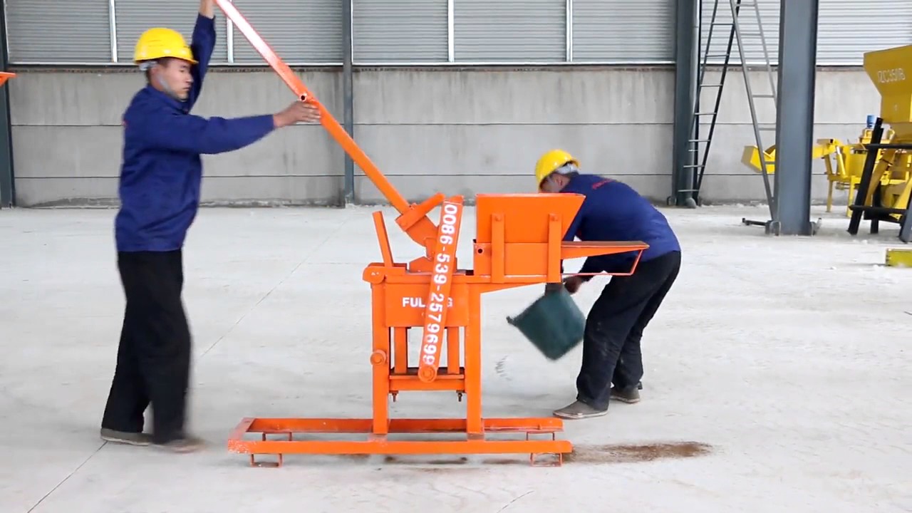FL1 40 manual small clay brick making machine in south africa FULANG ...
