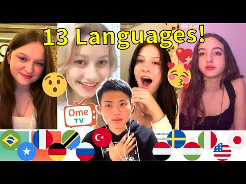 Polyglot SURPRISES People on Omegle by Speaking Many Languages!