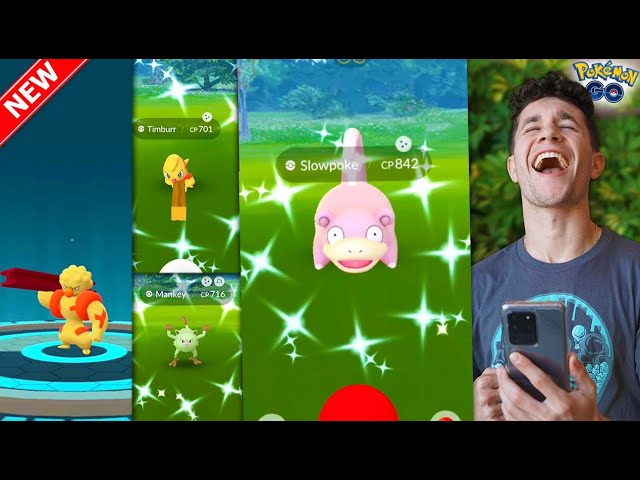 Pokémon Shiny Slowpoke (Ramoloss) Niveau 1 - Compte Pokémon Go Digital - Objet Virtuel Rare
