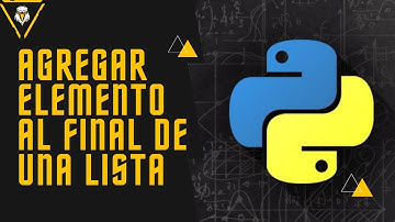 ¿Como agregar un elemento al final de una lista en Python utilizando el comando append?