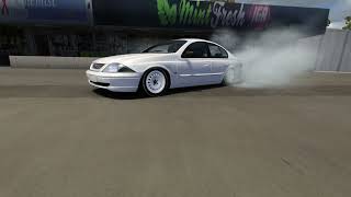 Assetto Corsa AU Falcon carpark burnout + download screenshot 4