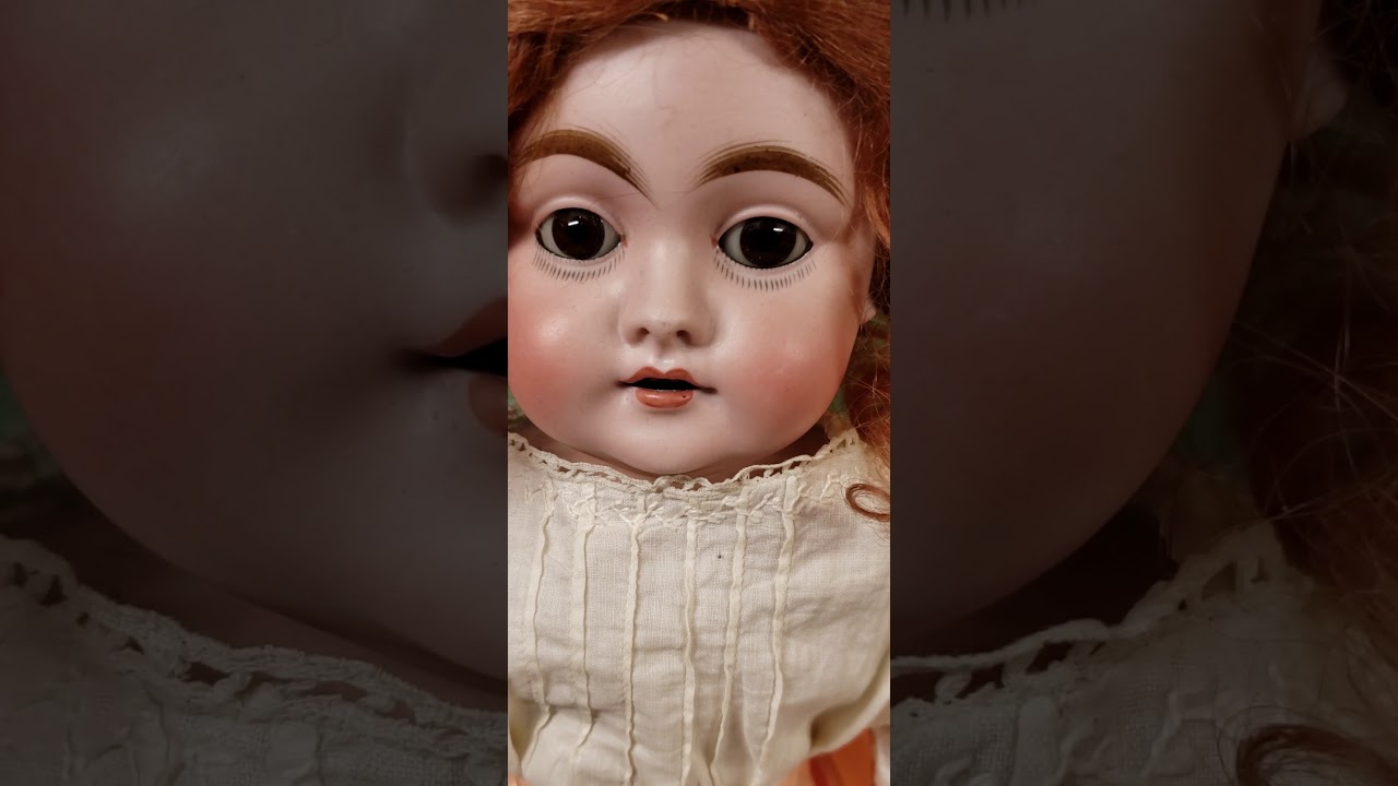 Antique Circa 1905 German Bisque Head Kestner 143 Shoulderhead Version Doll