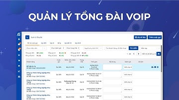 Module quản lý tổng đài VoIP - Phần mềm Getfly CRM