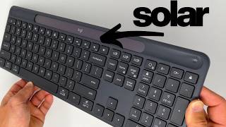 Logitechs Solar Keyboard Is A Game Changer No More Charging Ever Signature Slim Solar K980