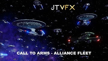 (JTVFX) DS9 - Call To Arms - Alliance Fleet (Recreation)