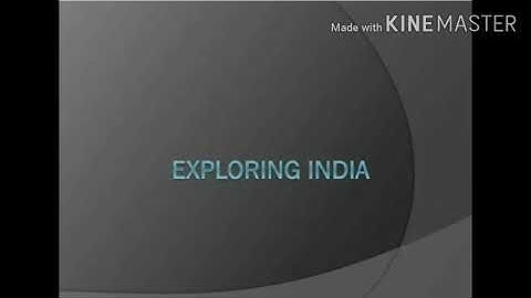 Class-5th , Ch-9 Exploring India