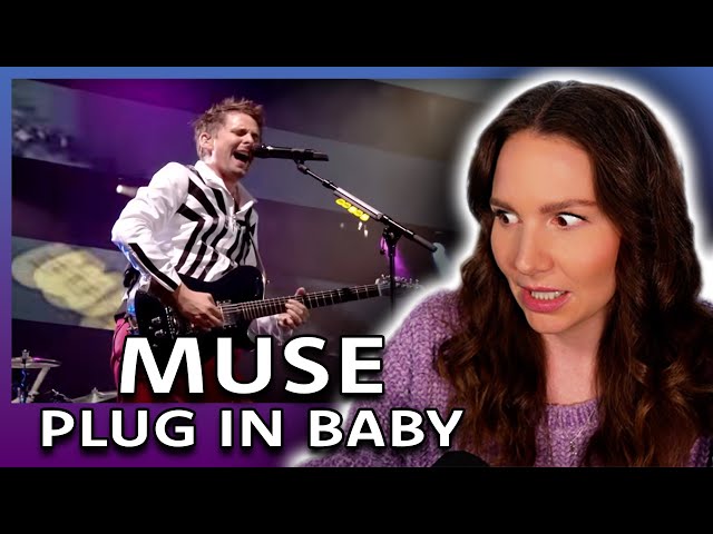 First time reaction to: Muse - Plug In Baby (Live At Rome Olympic Stadium) I Artist Reacts I class=