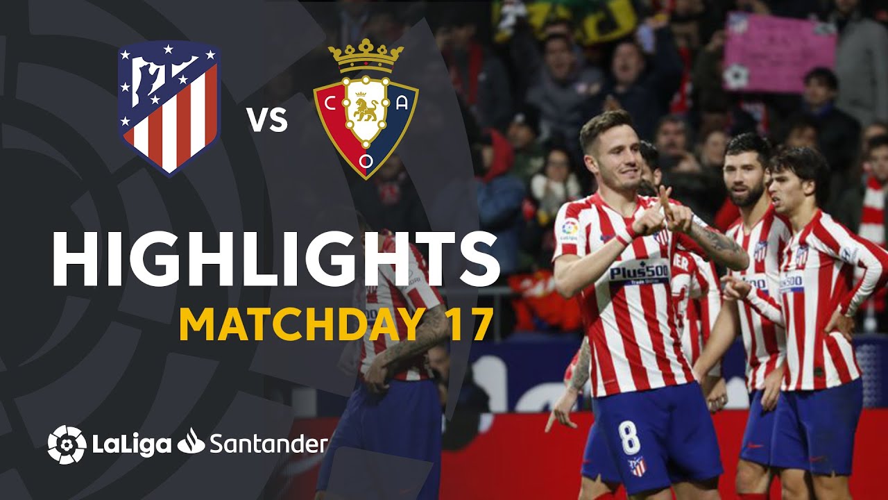 Atlético madrid vs osasuna