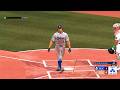 MLB 26 RTTS Delmore Bases Loaded Can He Get the Run Home?