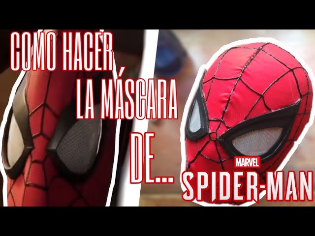 COMO HACER LA MÁSCARA DE SPIDER-MAN PS4! DESDE CERO!, TUTORIAL