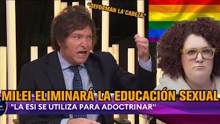 Milei Eliminará La Educación Sexual En El Colegio - Milei Con Cavallo En Tn 16/10/2022