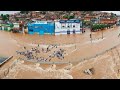 River broke into the city of Belo Horizonte, Minas Gerais, Brazil.