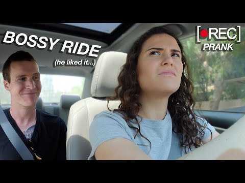 UBER PRANK Bossing My Passenger Around And He Liked It