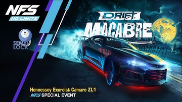 NFS No Limits | Special Event Drift Macabre | Hennessey Exorcist Camaro ZL1
