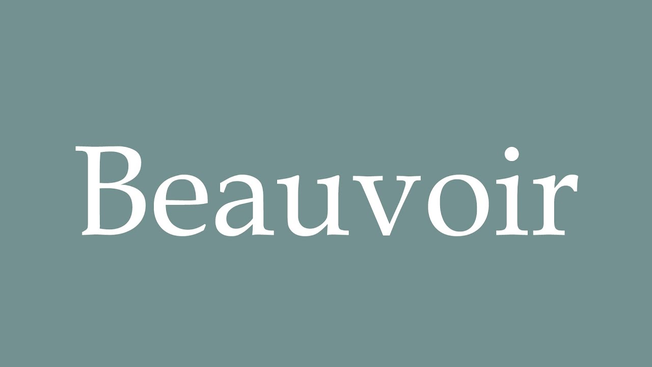 Jean guy beauvoir pronunciation