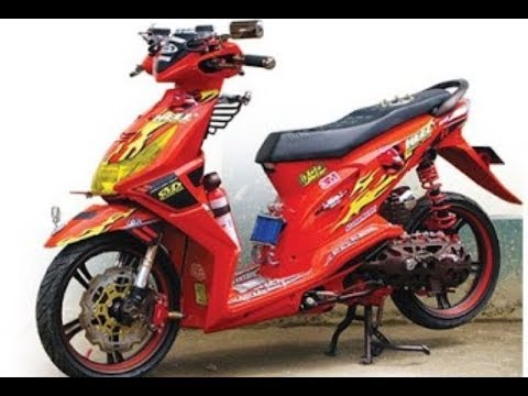 Tm2 Video Modifikasi Motor  Honda Beat  Airbrush  Warna 