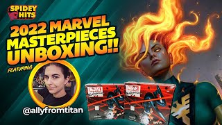 Titan Unboxing 2022 Marvel Masterpieces with Ally of Titan Cards