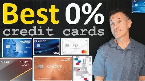 BEST 0% APR Credit Cards 2025 💳 Zero Interest for Large Purchases or Paying Off Debt, etc.