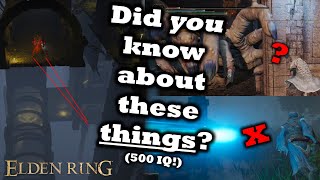 500 IQ Elden Ring Tips, Tricks & Discoveries You STILL NEED To Know About | Advanced Tips & Tricks