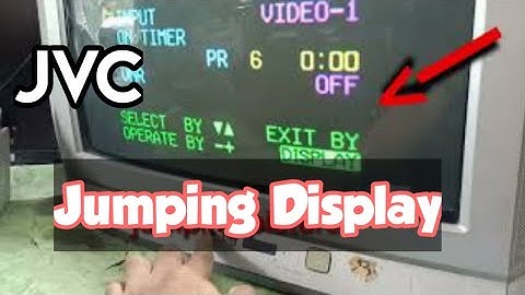 JVC jumping Display