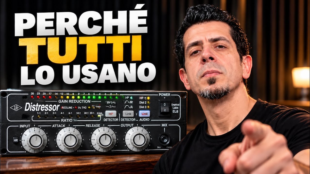 Distressor: i migliori settings per batteria, basso e chitarre - YouTube