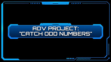 CATCH ODD NUMBERS | Advanced Coding Project