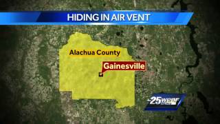 Man found in air vent