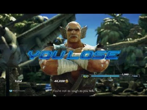 Raijin? Lucky Chloe VS Raijin Heihachi Laggy PS4 Version 5 Tekken 7 20221101204641