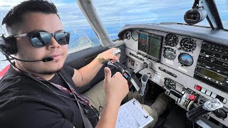 Aterrizaje en  Costa Rica 🇨🇷 Aeropuerto Tobías Bolaños TI-AFQ  Pa28