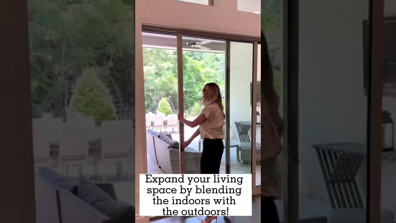 🤩 We Love A Seamless Transition From Indoor To Outdoor Living Space!