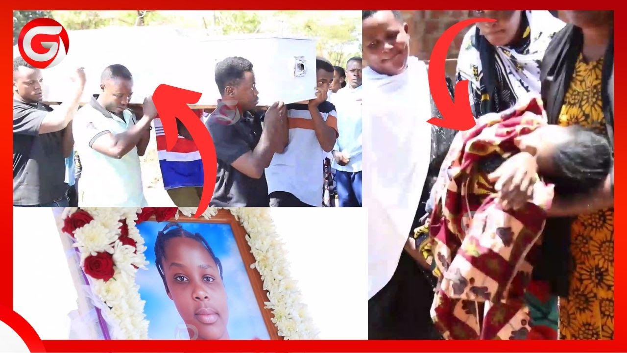 MAZIKO ya CLARA MWANACHUO ALIYECHOMWA KISU na HOUSE BOY - NDUGU WAZIMIA WAKISHIRIKI MAZISHI...