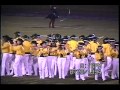Crest Senior High Band - Halftime performance vs Burns High 1994-95