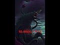 Godzilla S 15 Most Powerful Enemies Godzilla Ghidorah Destoroyah Shimu Shorts