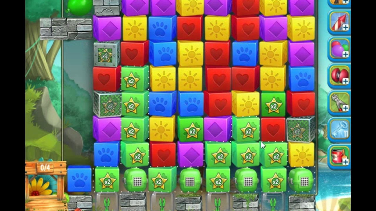 Pet Rescue Saga, Pet Island, 22nd March 2017, level 5 😈 ►TOBIAS DEAMON◄