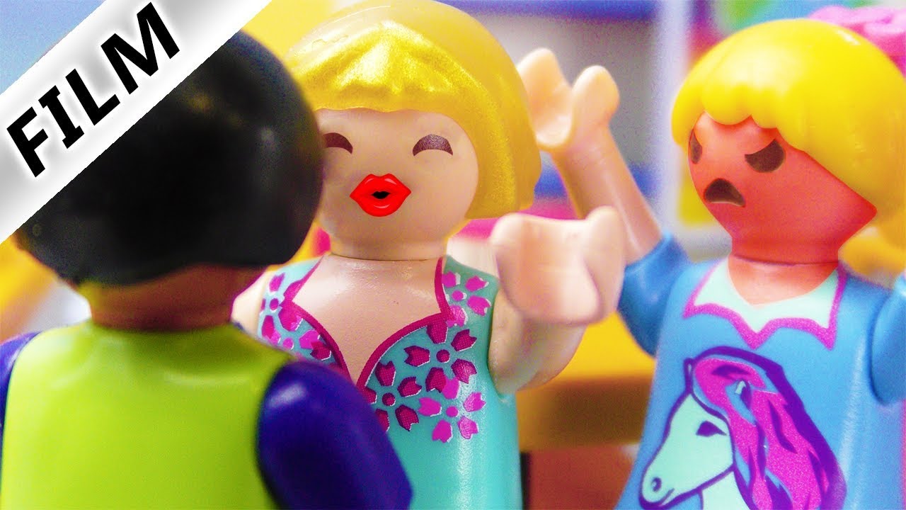 Playmobil Film Deutsch RONJA KNUTSCHT MIT DAVE RUM! GEHT ER MIT MOBBERIN FREMD? Familie Vogel