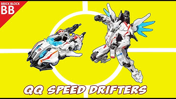 QQ Speed build : Qman 74023 ⚡️ Unboxing & How to build a Lego car tutorial QQ Speed Drifters Garena