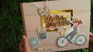 Álbum de fotos, Scrapbooking, hecho a mano