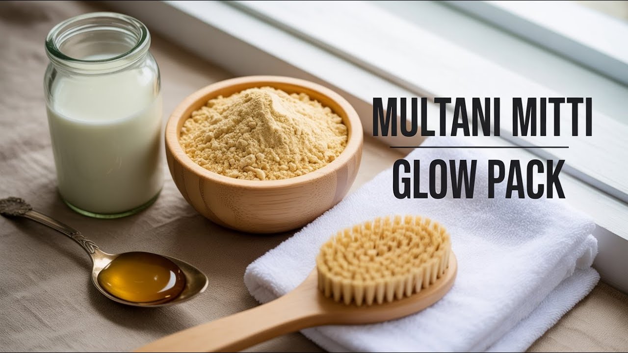 Multani Mitti Face Pack for Glowing Skin | DIY Natural Glow Remedy ...