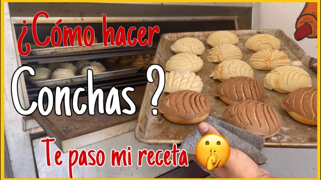 COMO HACER CONCHAS/ ✅ TE PASO MI RECETA ☺️ El mejor pan del mundo