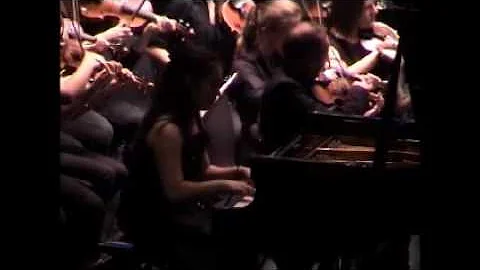 Cecilia plays Chopin Piano Concerto No.1 (3rd movement)
