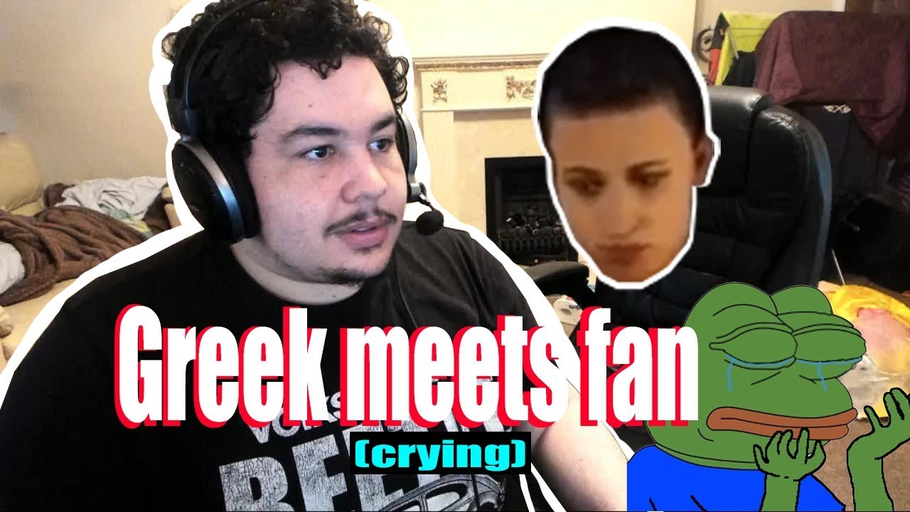 GreekGodx meets fan in Rust (crying) | with chat - YouTube