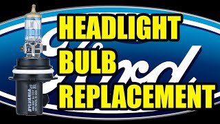 Headlight Bulb Replacement - Ford Taurus / Mercury Sable 2000-2007