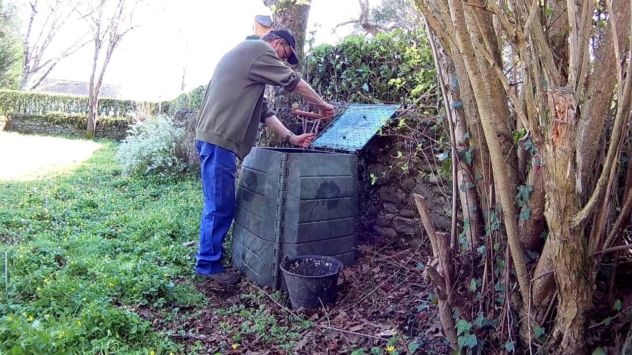 Aérateur de compost La vrille à compost 