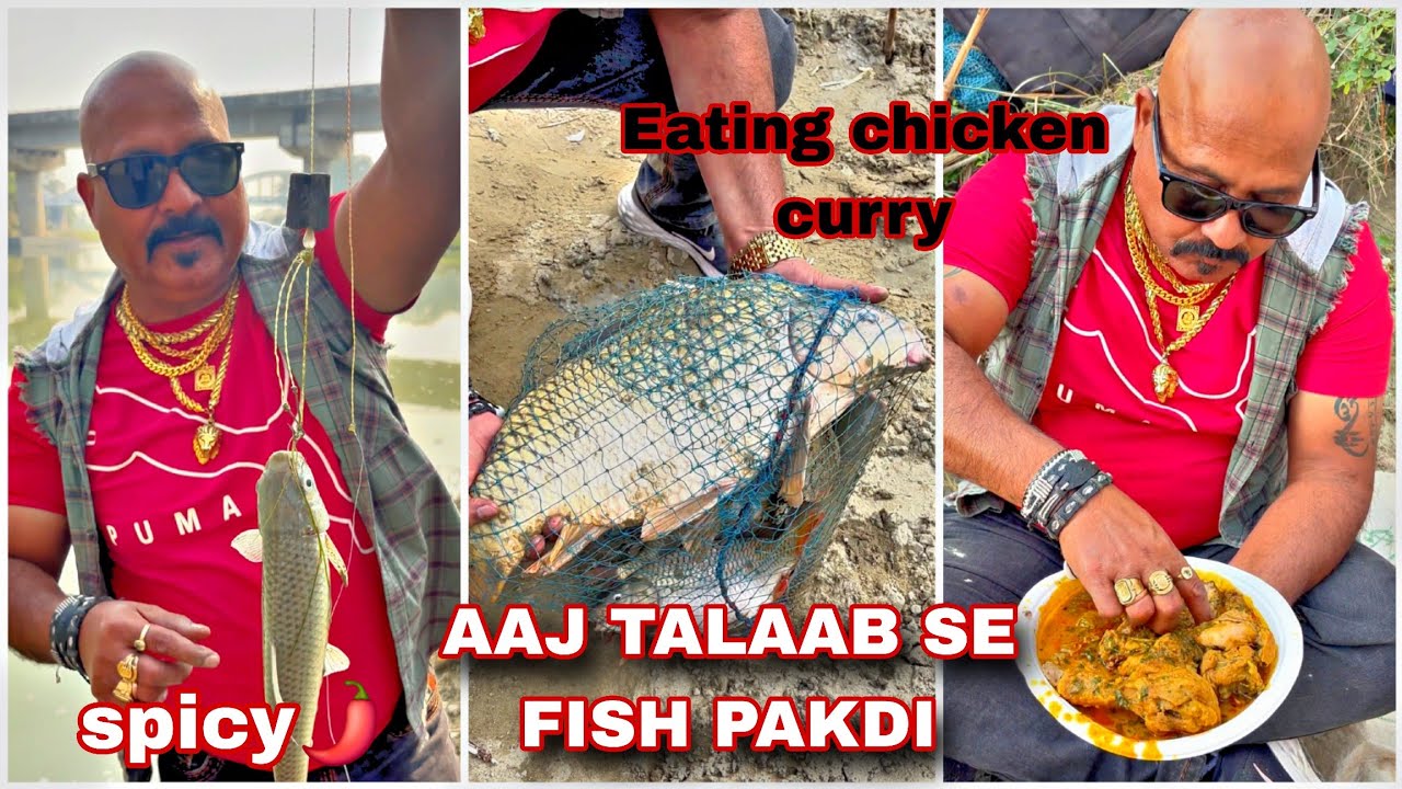 AAJ TO BHOT FISH MIL GAYE HAI.😱 #chickenlegpeice #mukbanghorfun 