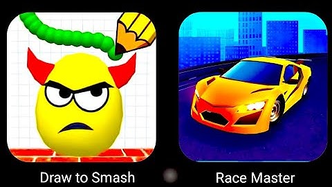 Draw to Smash Vs Race Master - iOS & AndroidGameplay Walkthrough.