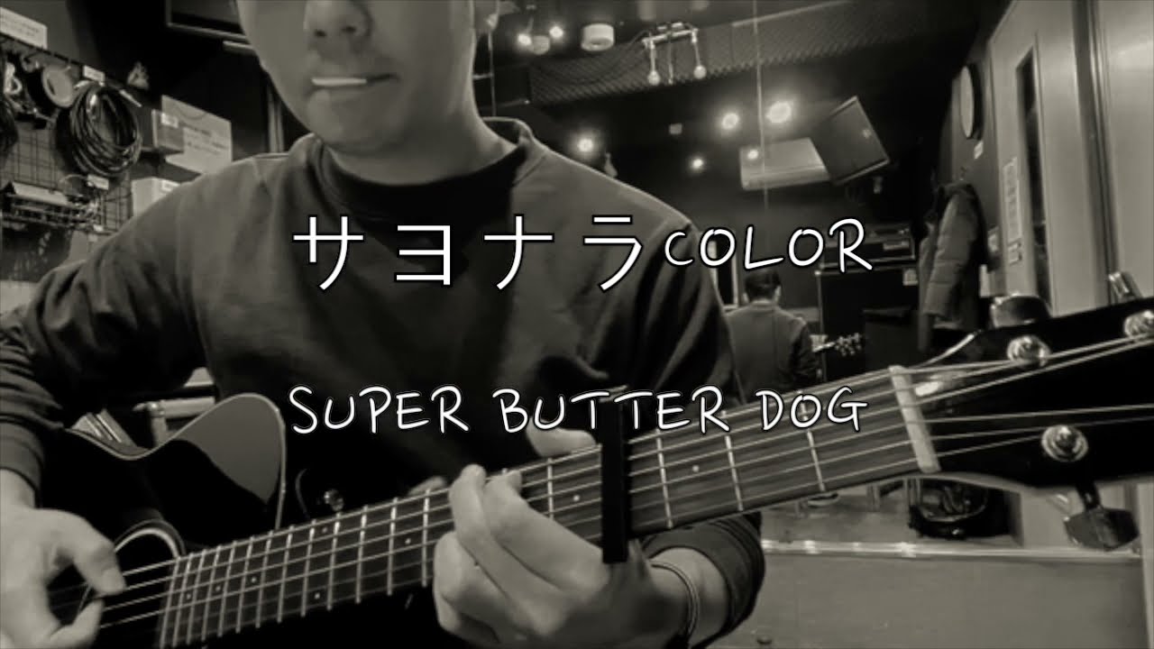 SUPER BUTTER DOG『サヨナラCOLOR』弾き語り （Acoustic Cover） YouTube