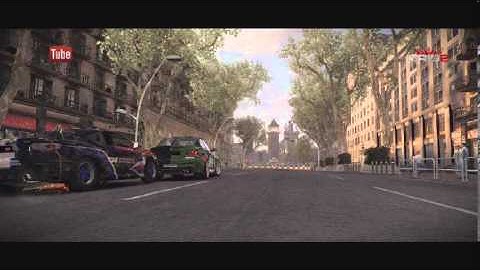 GRID 2: BARCELONA TIME ATTACK TENSE OVERTAKE - RaceNet